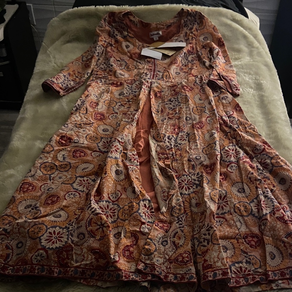 Bohemian Floral Maxi Dress